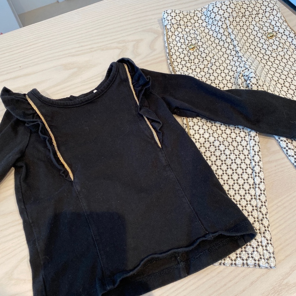 Janie and Jack Baby Outfit